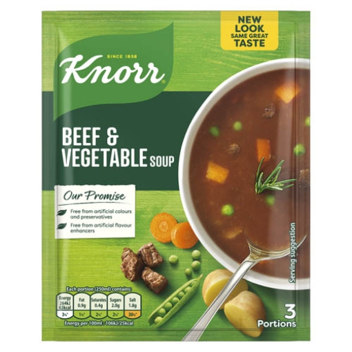 Picture of Knorr Soup Beef&Veg 3 Portion 53g x13