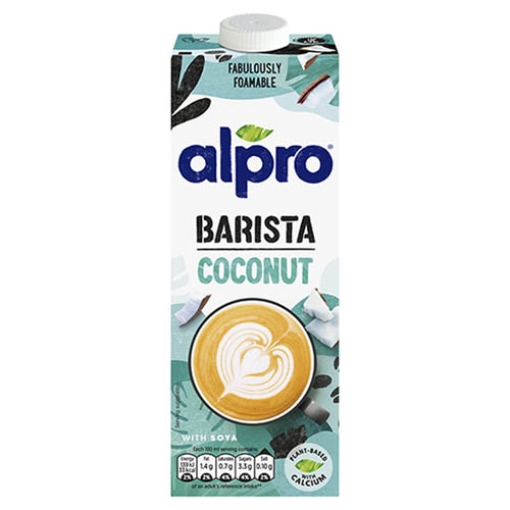 Picture of Alpro Coconut Drink Soya Barista 1lt x8