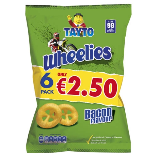 Picture of Tayto Wheelies 6PK 120g PM€2.50  x12