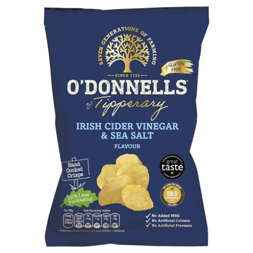 Picture of ODonnells Salt & Vinegar GF 44g  x32