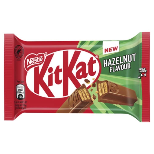 Picture of STD Kit Kat Hazelnut 4 finger 41.5g  x24
