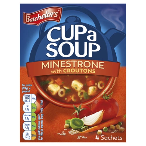 Picture of Batch (UK) CupASoup Minestrone  94g x9