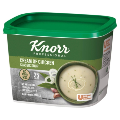Picture of Knorr Cream of Chicken Soup 25prt Catering 625g x1