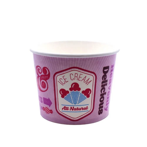 Picture of Case Ice Cream Cups Paper Chill 12oz 50s x20