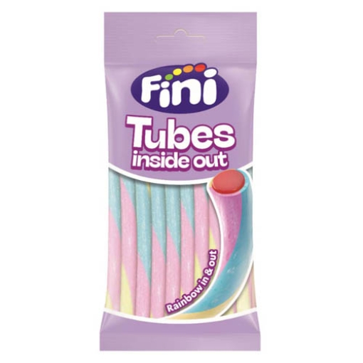 Picture of Bags Fini Tubes Creamy Berries & cream  80g x12