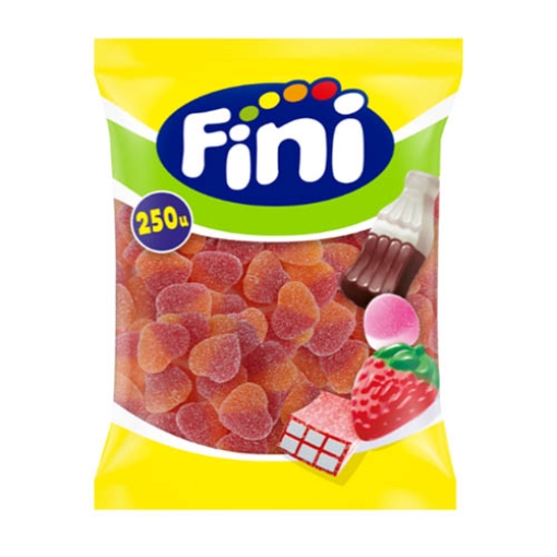 Picture of Fini 5c Bags Peach Hearts  (Yellow Bag) x250