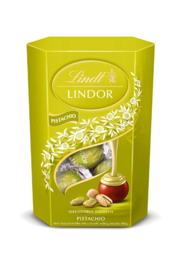 Picture of Lindt Lindor Cornet Pistachio 200g x8