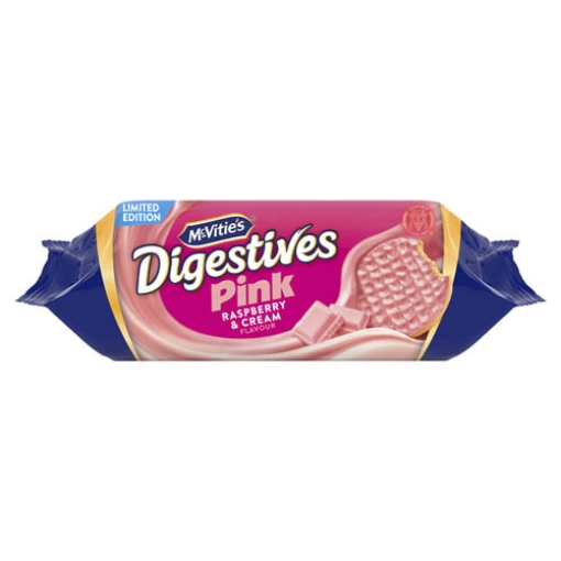 Picture of  McVities Digestives Raspberry & Cream 232g x12