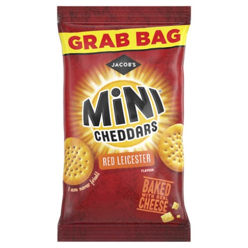 Picture of Jacobs Mini Cheddars Red Leic Grab Bag 45g x30