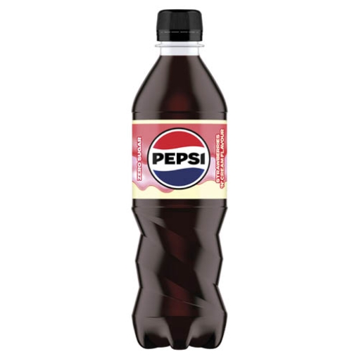 Picture of 500 Pepsi Strawberry&Cream Bottle x24 DRS
