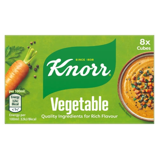 Picture of Knorr Stock Cubes Veg 8s 80g x12
