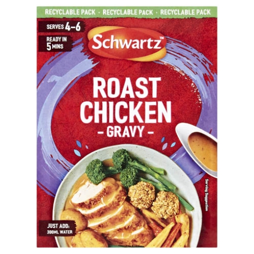 Picture of Schwartz Roast Chicken Gravy Sachet 26g x12