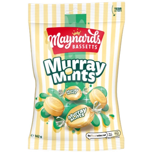 Picture of Bags Murray Mints Maynard Bassetts 162g x12