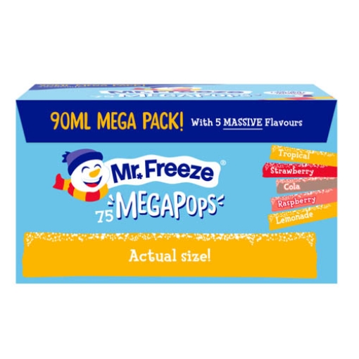 Picture of Mr Freeze MegaPops 90ml x75