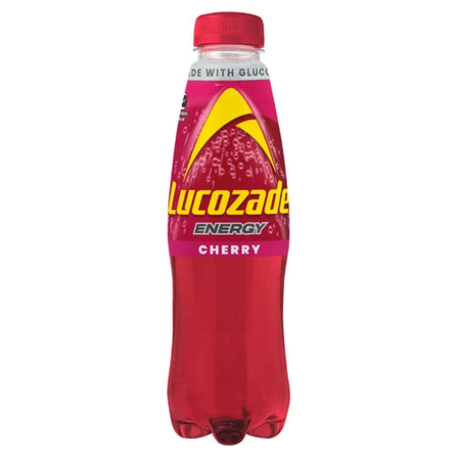 Picture of 500 Cherry Lucozade x12 DRS