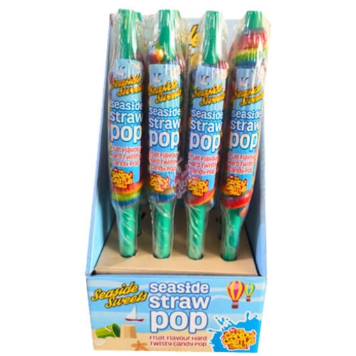 Picture of Seaside Sweets Straw Pop 42g x12