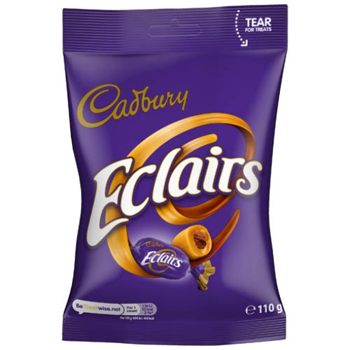 Picture of Bags Eclairs Original 110g CADBURYS x12
