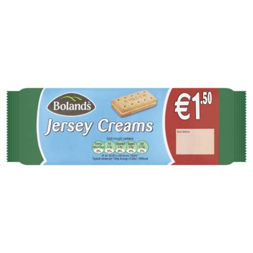 Picture of Bolands Jersey Creams PM €1.50 150g x36