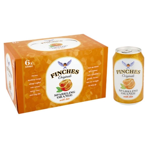 Picture of 330 Finches Orange 6pk x4 DRS