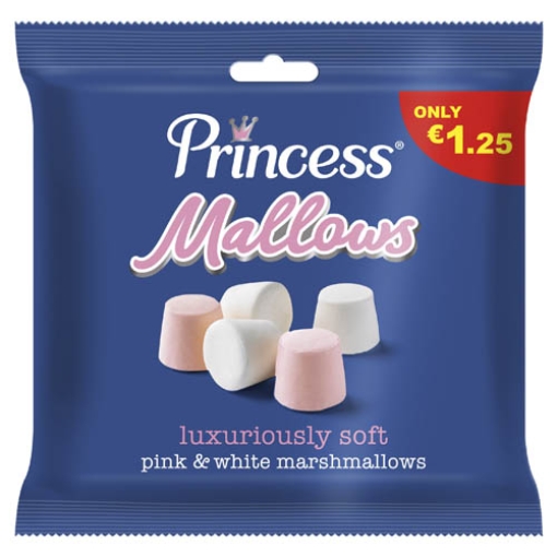 Picture of Bags Princess Mallows PM €1.25 130g x15