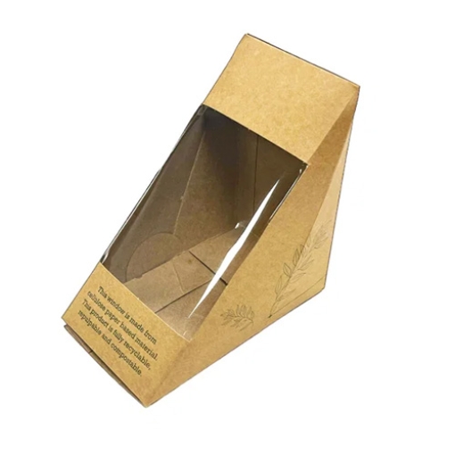 Picture of Deep Fill Sandwich Wedges 50s x10 Kraft