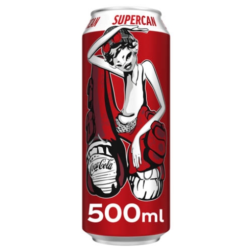 Picture of 500 Coca Cola SUPERCAN x12 DRS