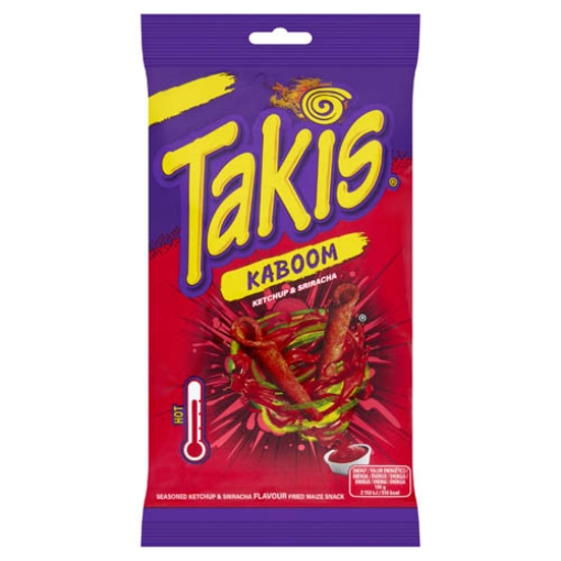 Picture of Takis Kaboom Ketchup & Sriracha (EU) 100g x18