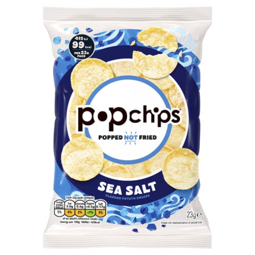 Picture of Popchips Sea Salt Crisps 23g x24
