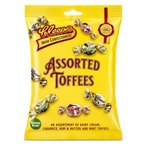 Picture of Bags Cleeves Assorted Toffee 130g x12