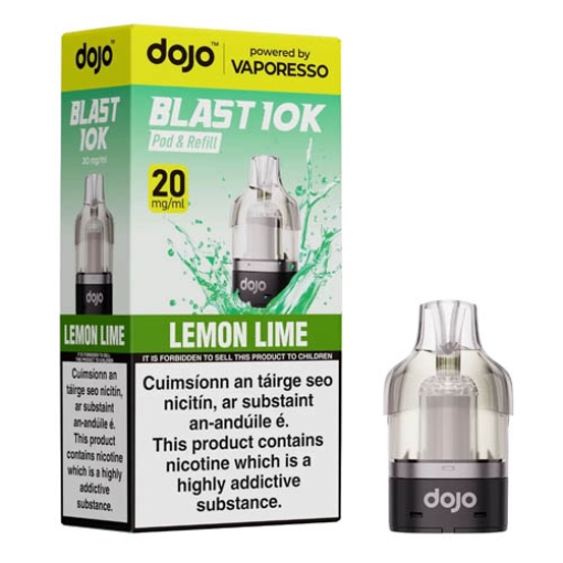 Picture of Dojo Blast 10k Pod Lemon & Lime x5