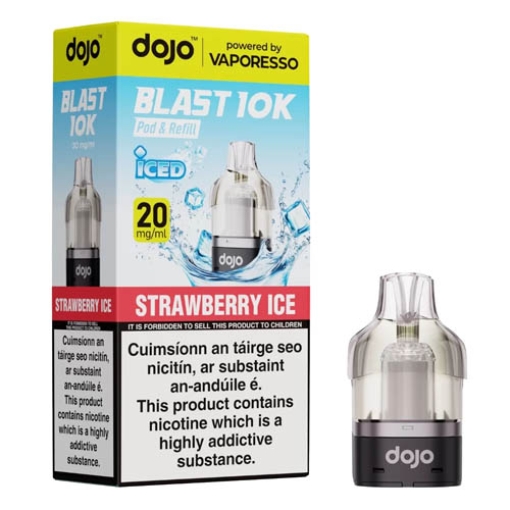 Picture of Dojo Blast 10k Pod Strawberry Ice x5