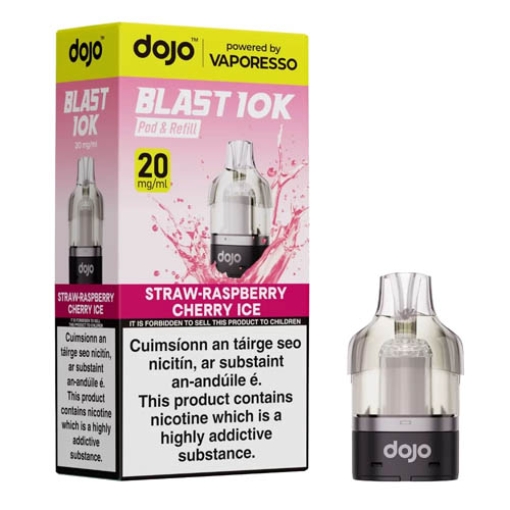 Picture of Dojo Blast 10k Pod Strawberry Rasp Cherry Ice  x5