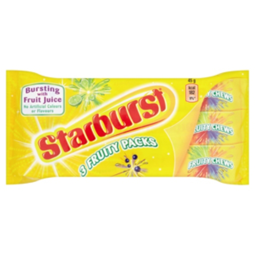 Picture of Starburst Original MULTI 135g (45g x 3pk) x36