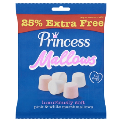 Picture of Bags Princess Mallows 150g +25%  x12