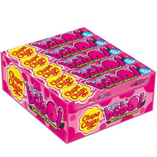 Picture of Chupa Chup Big Babol Tutti Fruit Gum 6pc x20