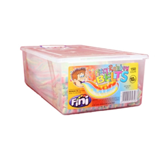 Picture of Fini Fizzy Rainbow Belts  *10c* x150