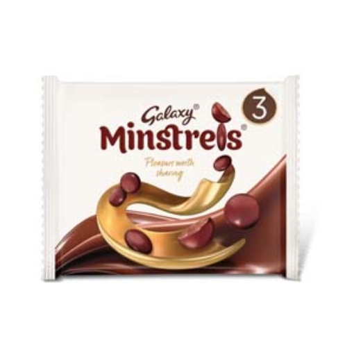 Picture of Galaxy Minstrels Multi 126g (42g x 3pk) x12