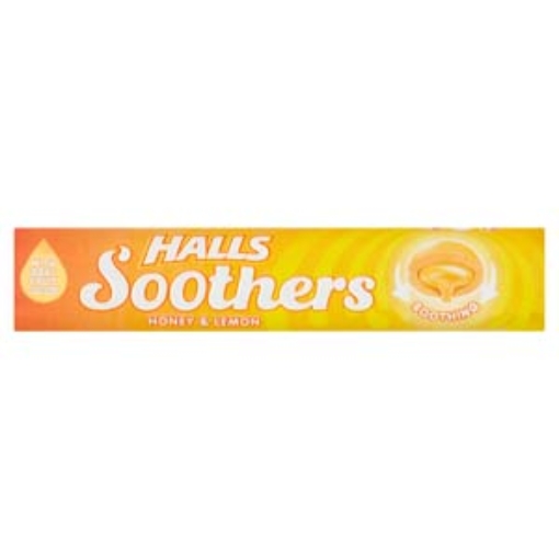 Picture of Halls Soothers Honey & Lemon 45g x20