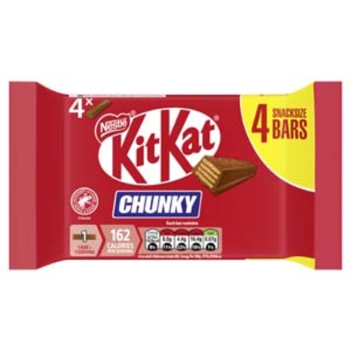 Picture of KitKat Chunky MULTI 128g (32g x 4pk) x24
