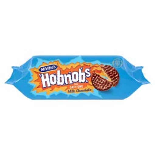 Picture of McVities HobNob Milk Choc 262g x12