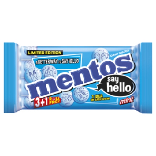 Picture of Mentos Mint MULTI 114g (38g x 3Pk) x25