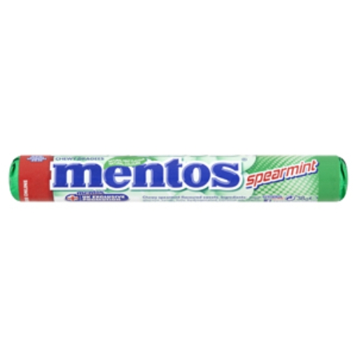 Picture of Mentos Spearmint Roll x40