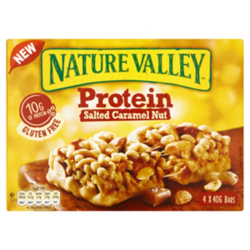 Picture of Nature Valley Multi Protein Salted Cara 40gx4pk x8