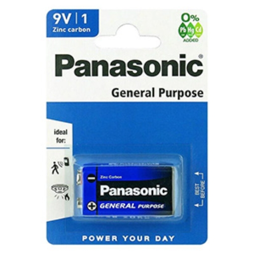 Picture of Panasonic 9v Batteries x12