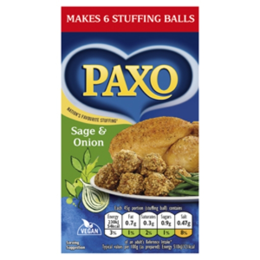 Picture of Paxo Sage & Onion Stuffing 85g x12