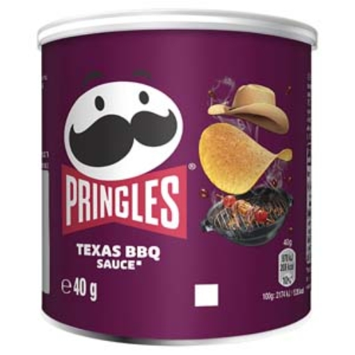 Picture of Pringles SMALL CAN Texas BBQ 40g x12