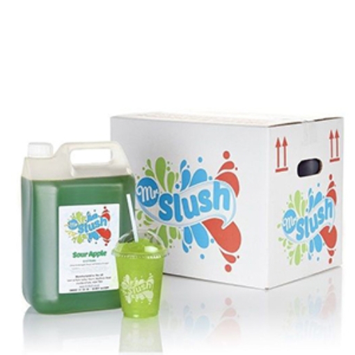 Picture of Slushie Mix 5lt Sour Apple - 6:1 Ratio x1
