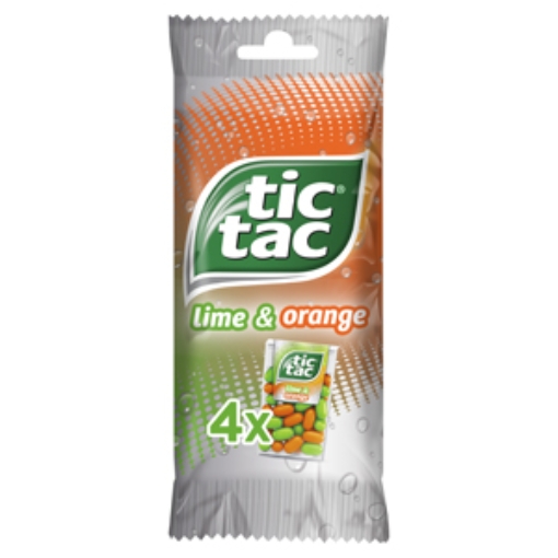 Picture of TicTac Lime & Orange Multi 72g (18g x 4pk) x10