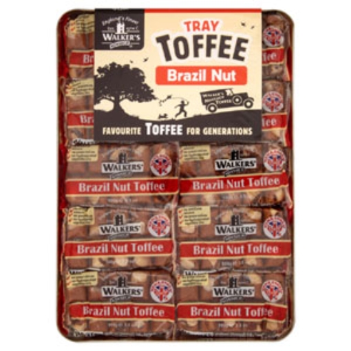 Picture of Tray Walkers Brazil Nut Toffee GF x10