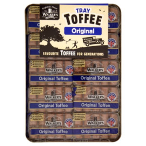 Picture of Tray Walkers Plain Toffee GF x10